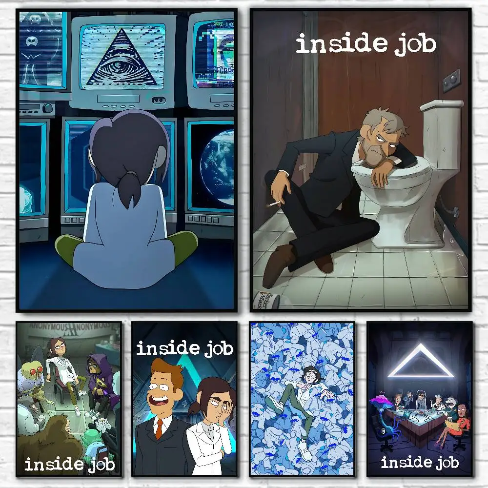 Home Decor Jobs - Affiches Manga Anime I-Inside Job, impression