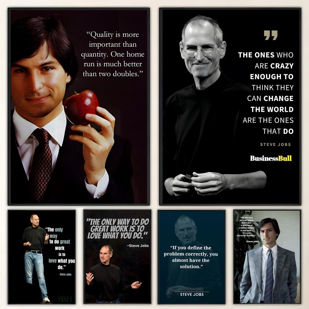 Home Decor Jobs - Affiche HD avec citations de Steve