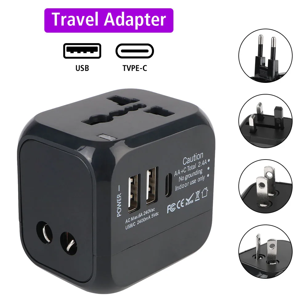 Home Decor Uk - Adaptateur de chargeur mural tout-en-un -