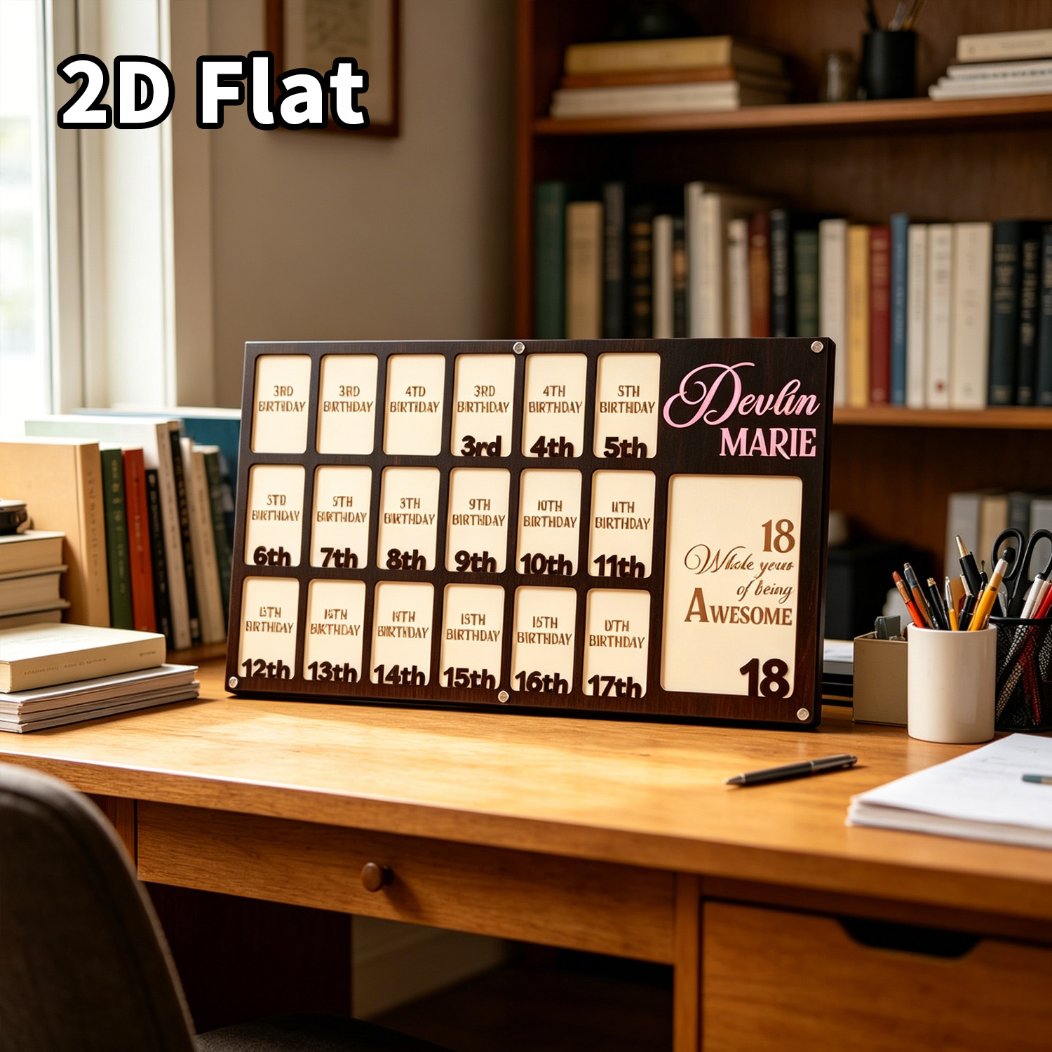 Home Decor Diy - 1 plaque murale en bois personnalisable