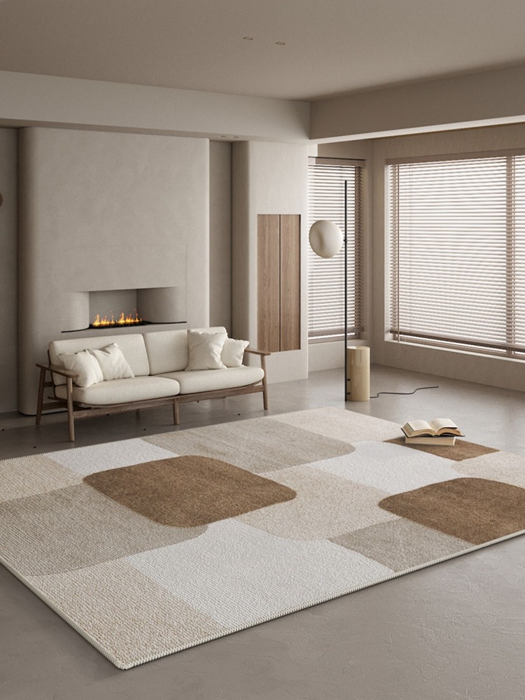 Home Decor Ig - Tapis à motif géométrique minimaliste moderne,
