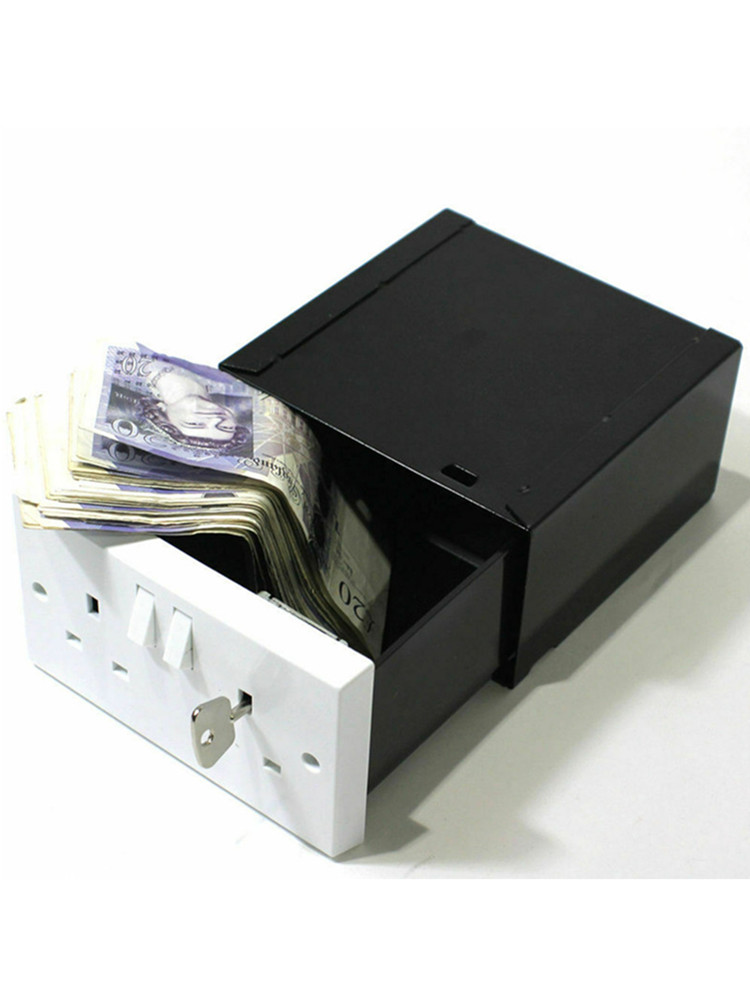 Home Decor Uk - Coffre-fort GNE à double prise britannique,