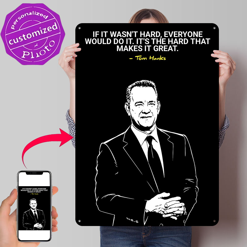 Home Decor Quotes On Wall - Citation de Tom Hanks sur le