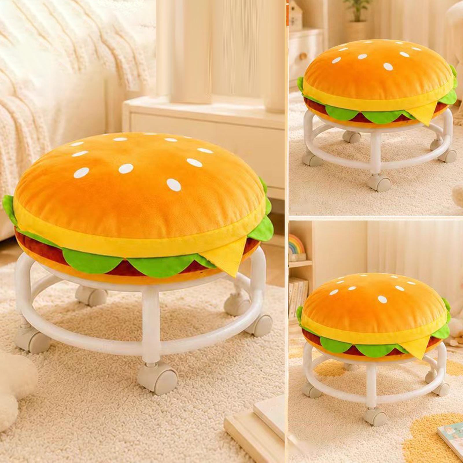 Home Decor On Wheels - Tabouret à roulettes, doux, mignon et