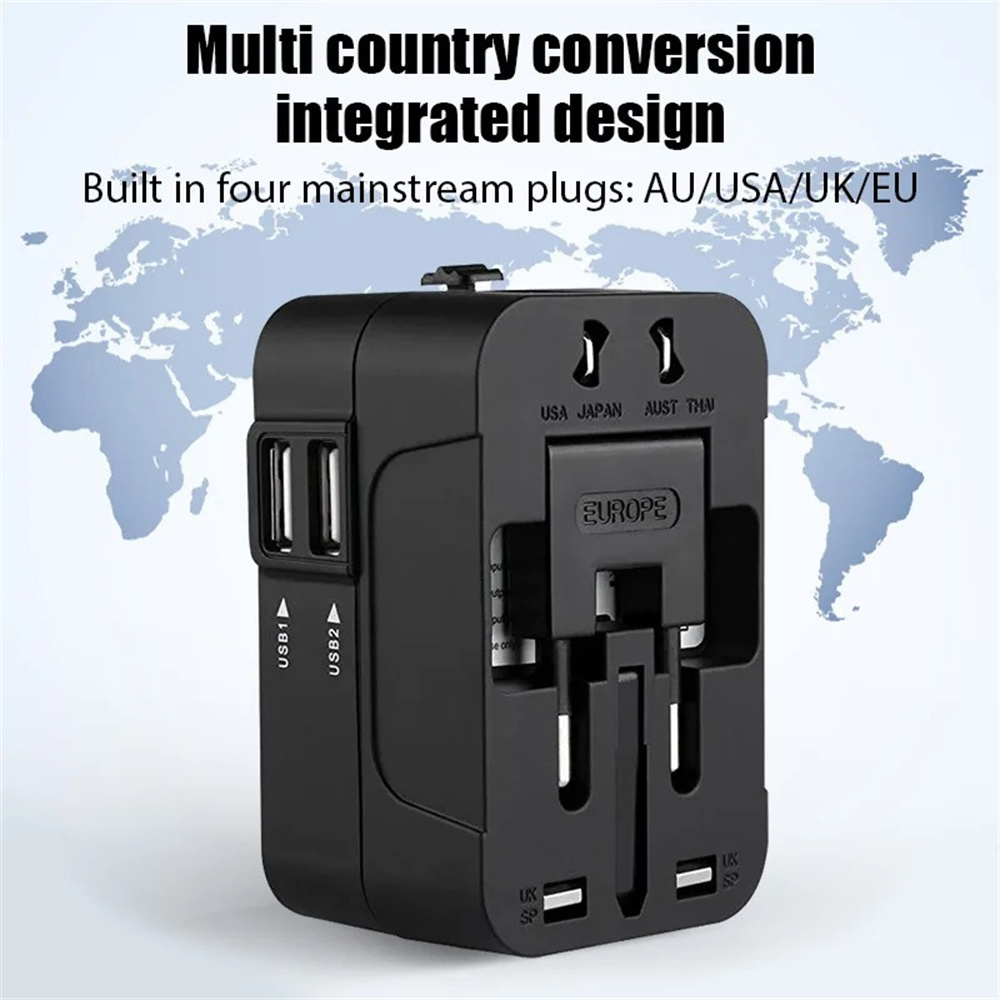 Home Decor Uk - Adaptateur de prise universel tout-en-un avec