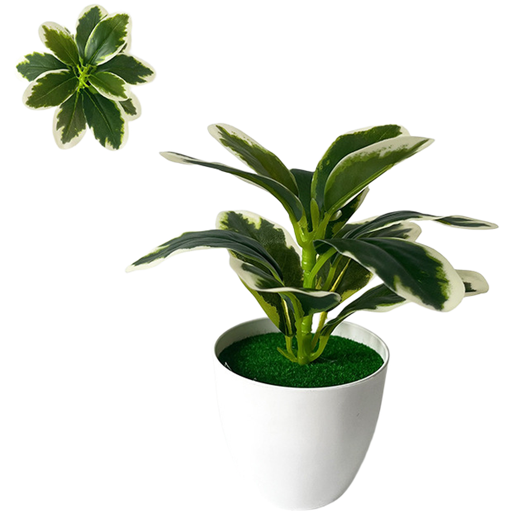 Home Decor Locations - Plante artificielle verte en pot conçue