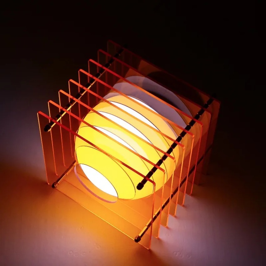 Home Decor Light - Lampe lune DIY en acrylique à