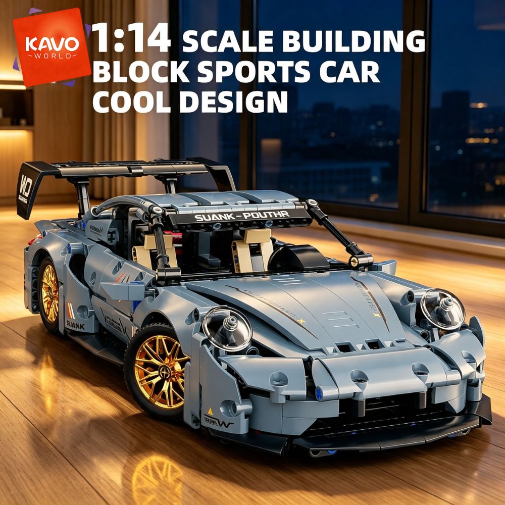 Home Decor On Wheels - KAVOWORLD 973 pièces Jouets Cool Blocs