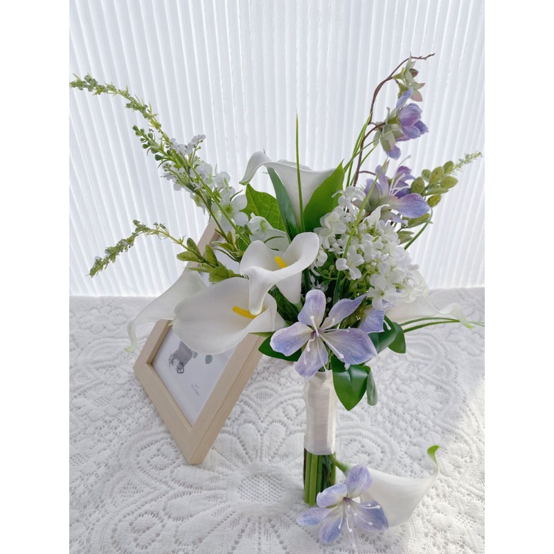 Home Decor Locations - Petite fleur artificielle de lys calla