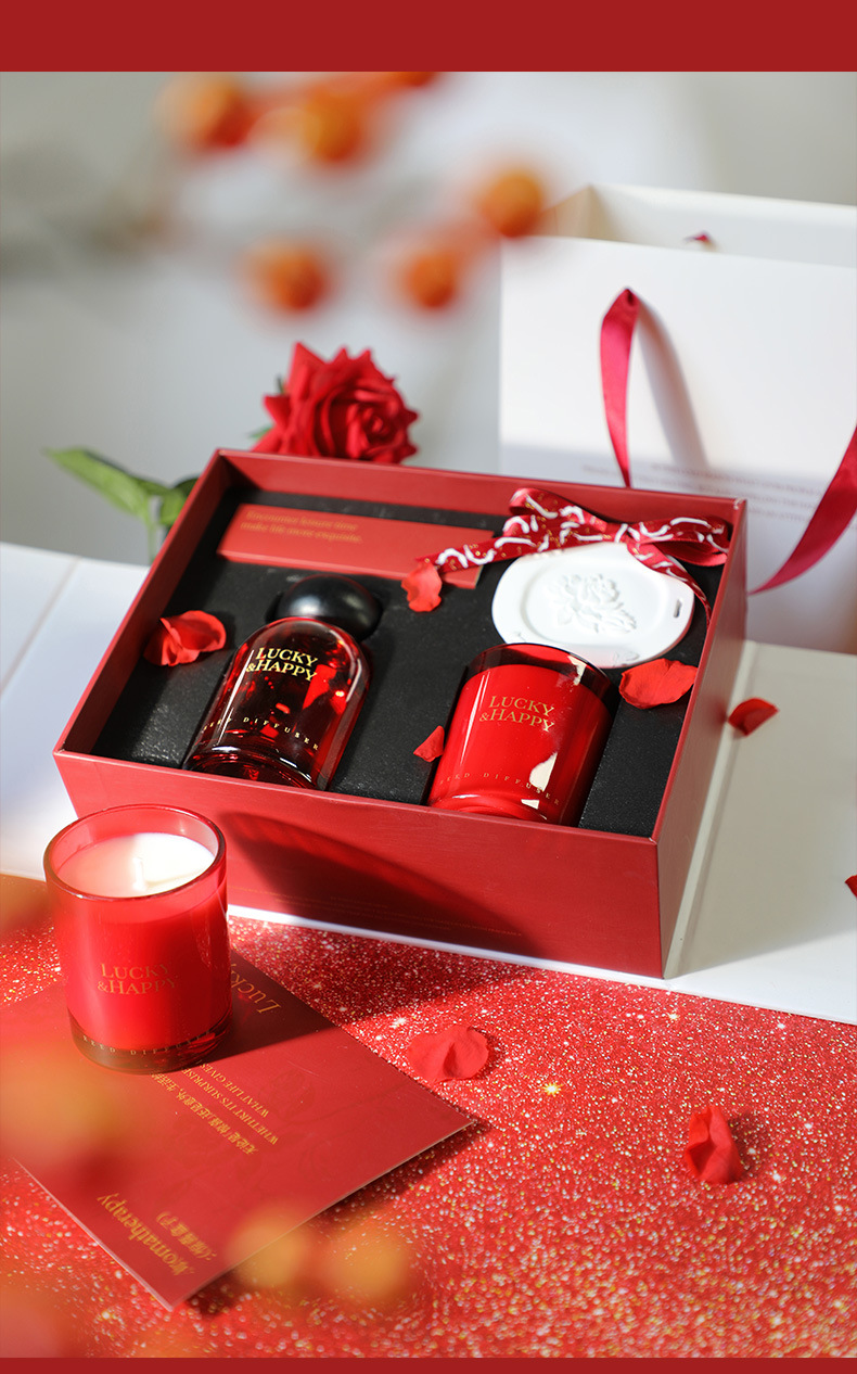 Coffret cadeau de bougies parf - Scented Candle Set avis et prix