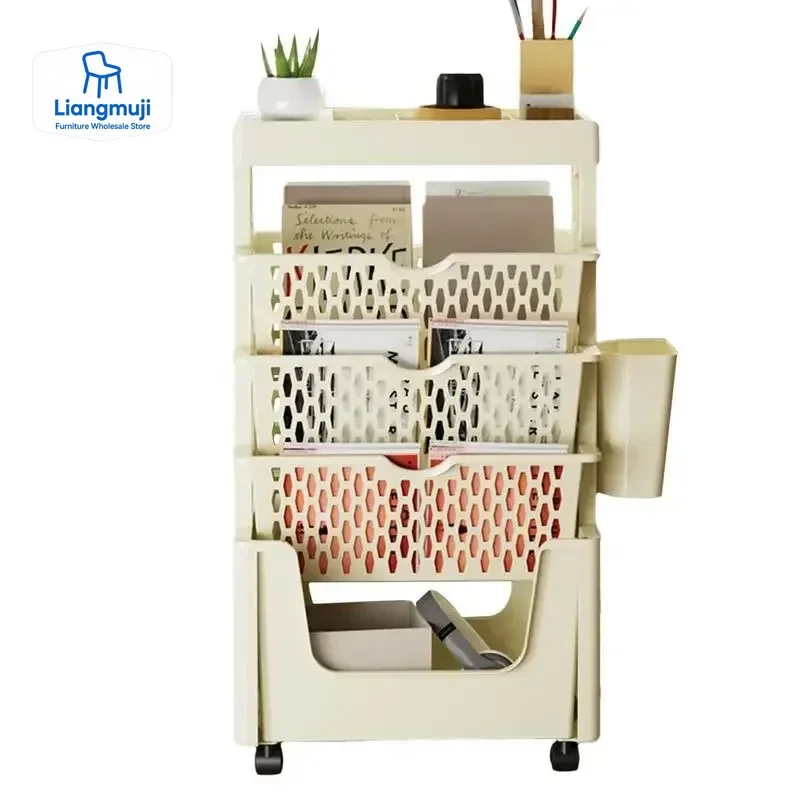 Étagère à livres mobile à 5 ni - Home Decor On Wheels avis et prix