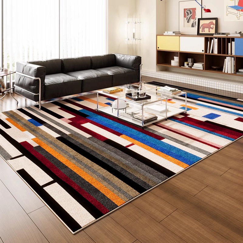 Tapis de salon à motif géométr - Home Decor Ig avis et prix