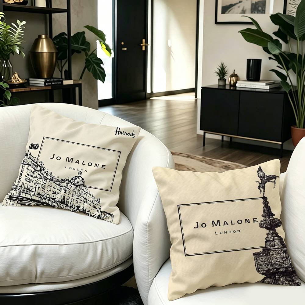 Housse de coussin décorative J - Home Decor Logo Design avis et prix