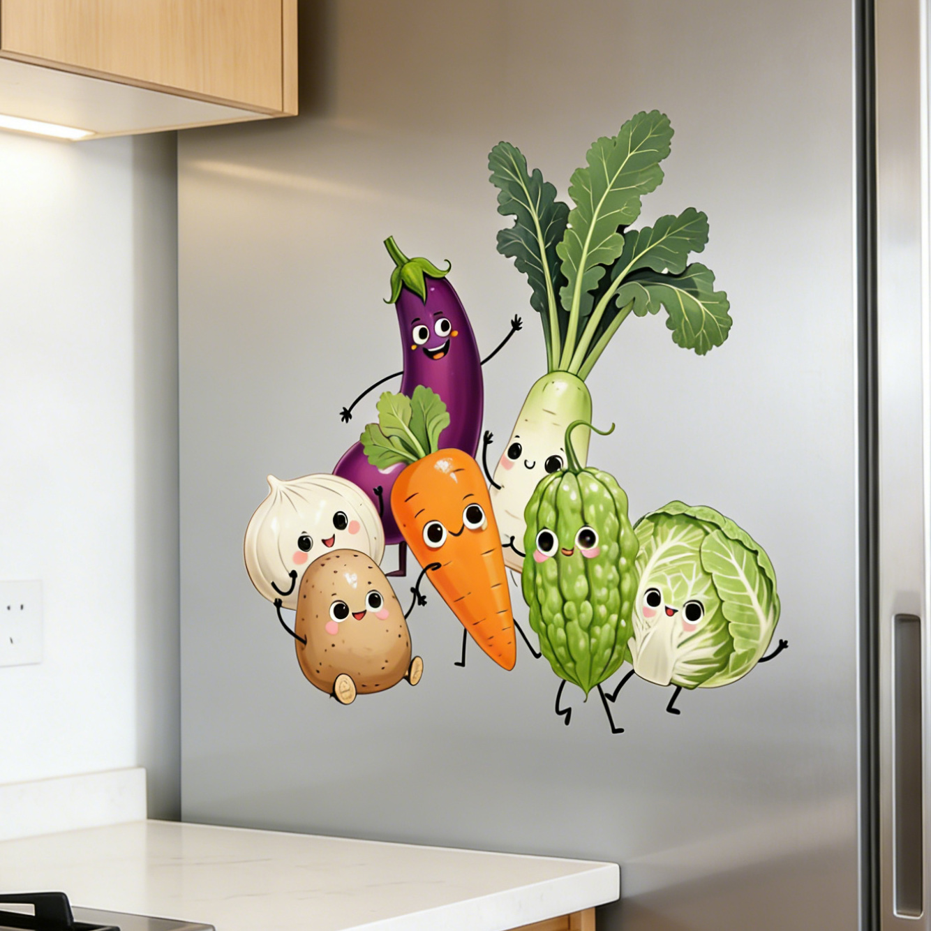 Autocollants muraux de légumes - Home Decor Express avis et prix