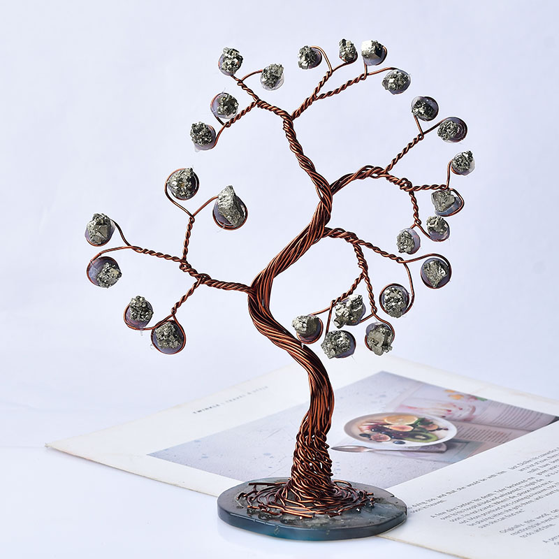 Aigue-marine naturelle Pyrite, - Home Decor Locations avis et prix