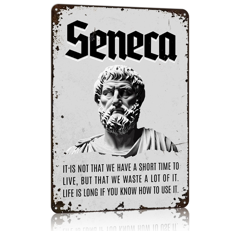 Seneca Stoic cite 4 affiche en - Home Decor Quotes On Wall avis et prix