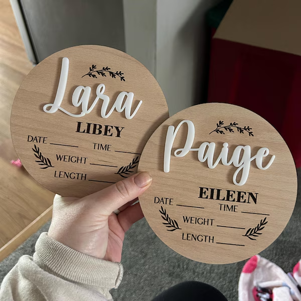 1 plaque personnalisée en bois - Home Decor Diy avis et prix