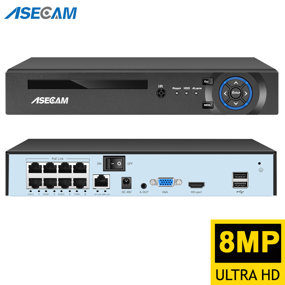 Super 8MP POE NVR enregistreur - Home Decor Uk avis et prix