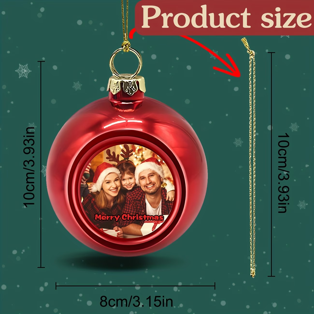 Ornements de Noël personnalisé - Home Decor Diy avis et prix