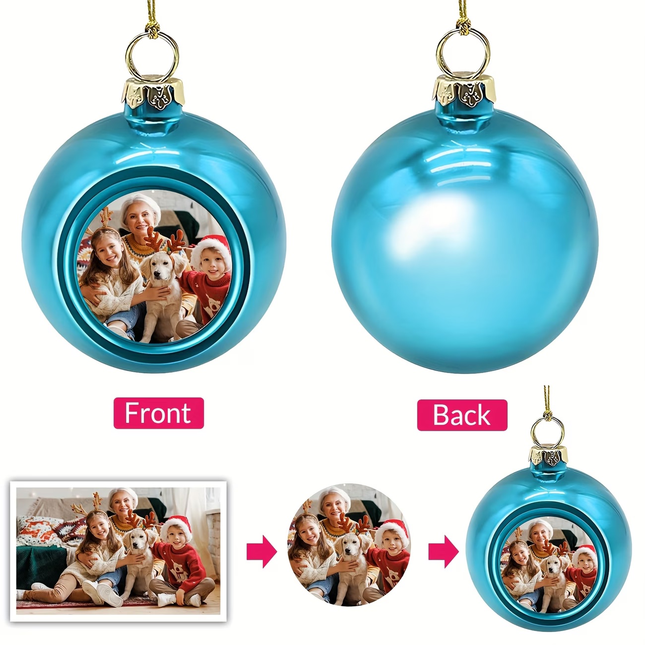 Ornements de Noël personnalisé - Home Decor Diy avis et prix