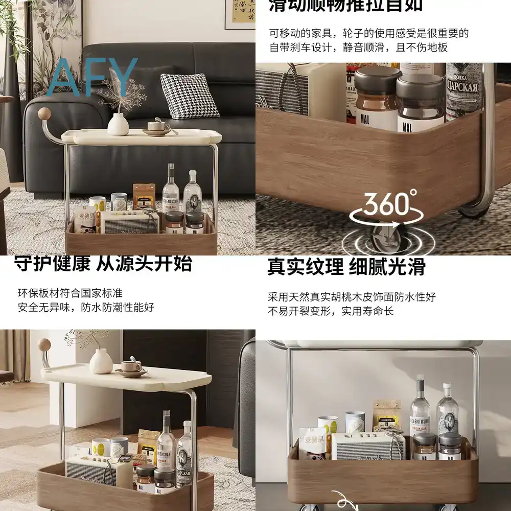 Table d'appoint mobile de styl - Home Decor On Wheels avis et prix