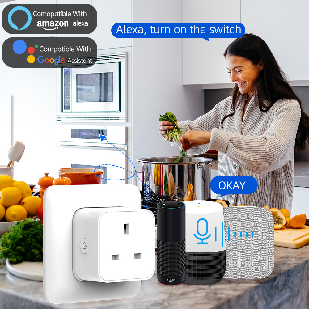 Prise intelligente Tuya 16A/20 - Home Decor Uk avis et prix