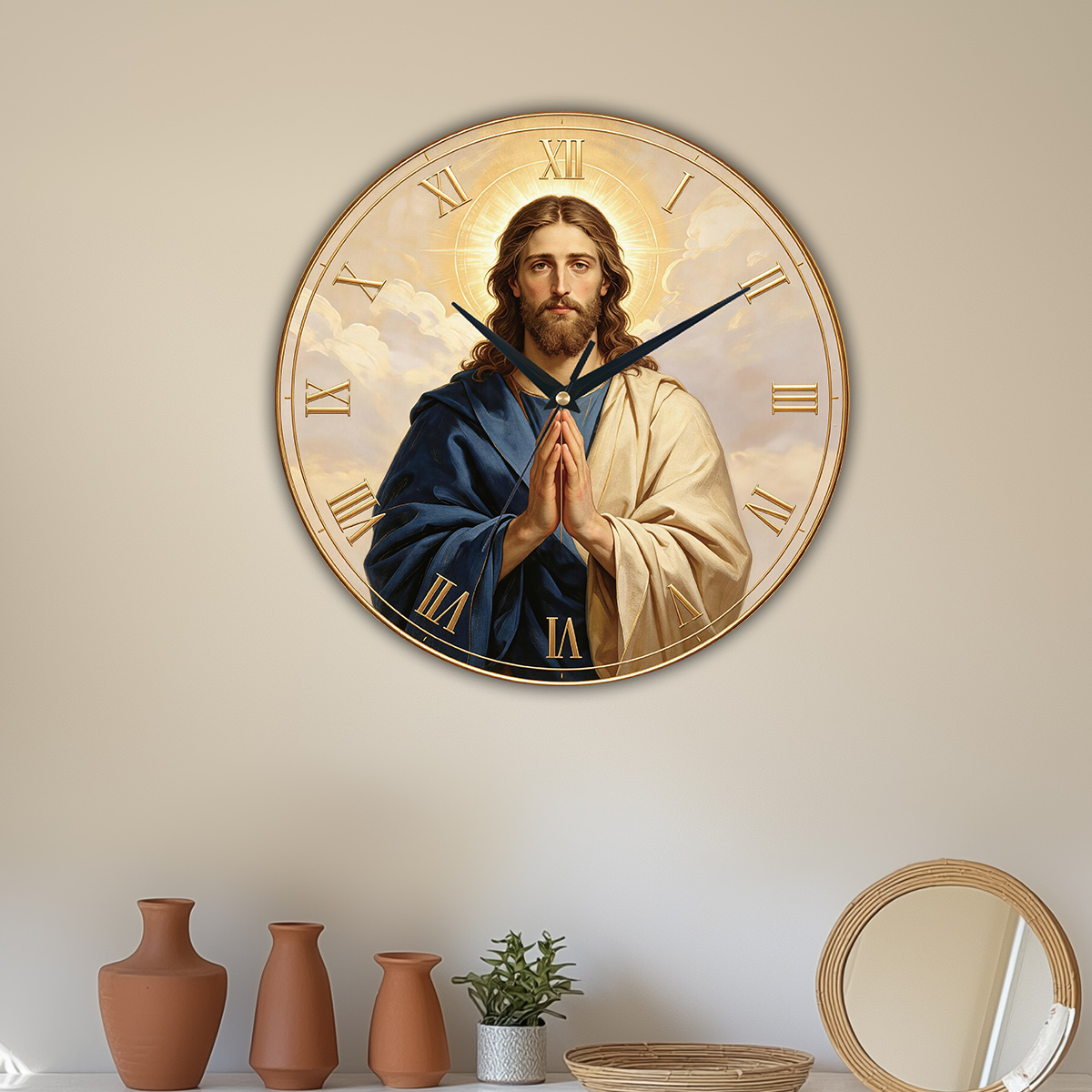 1 pièce Horloge murale en bois - Home Decor Locations avis et prix