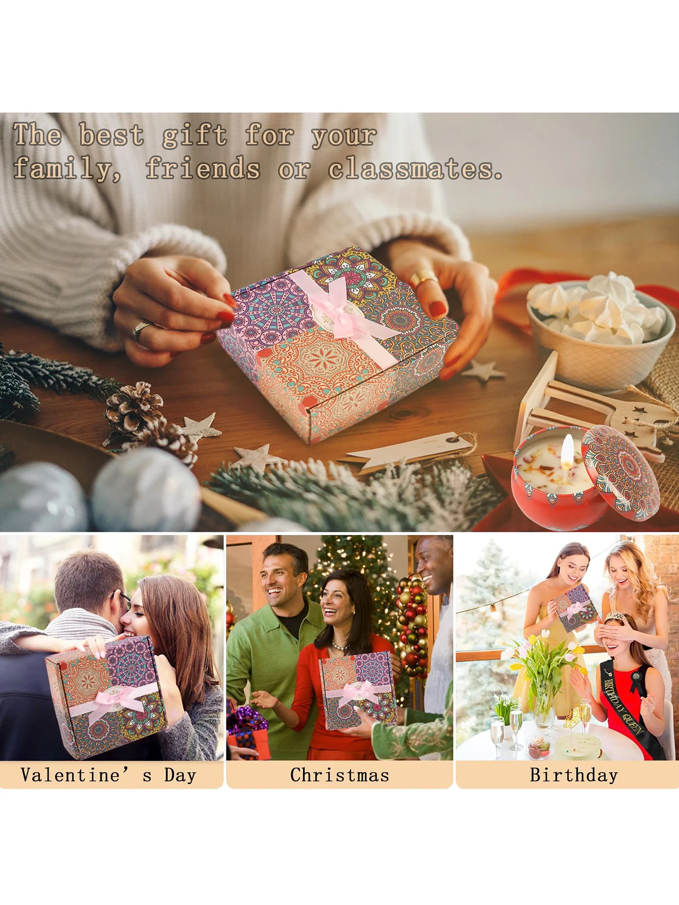 Coffret cadeau parfumé ci-aprè - Scented Candle Set avis et prix