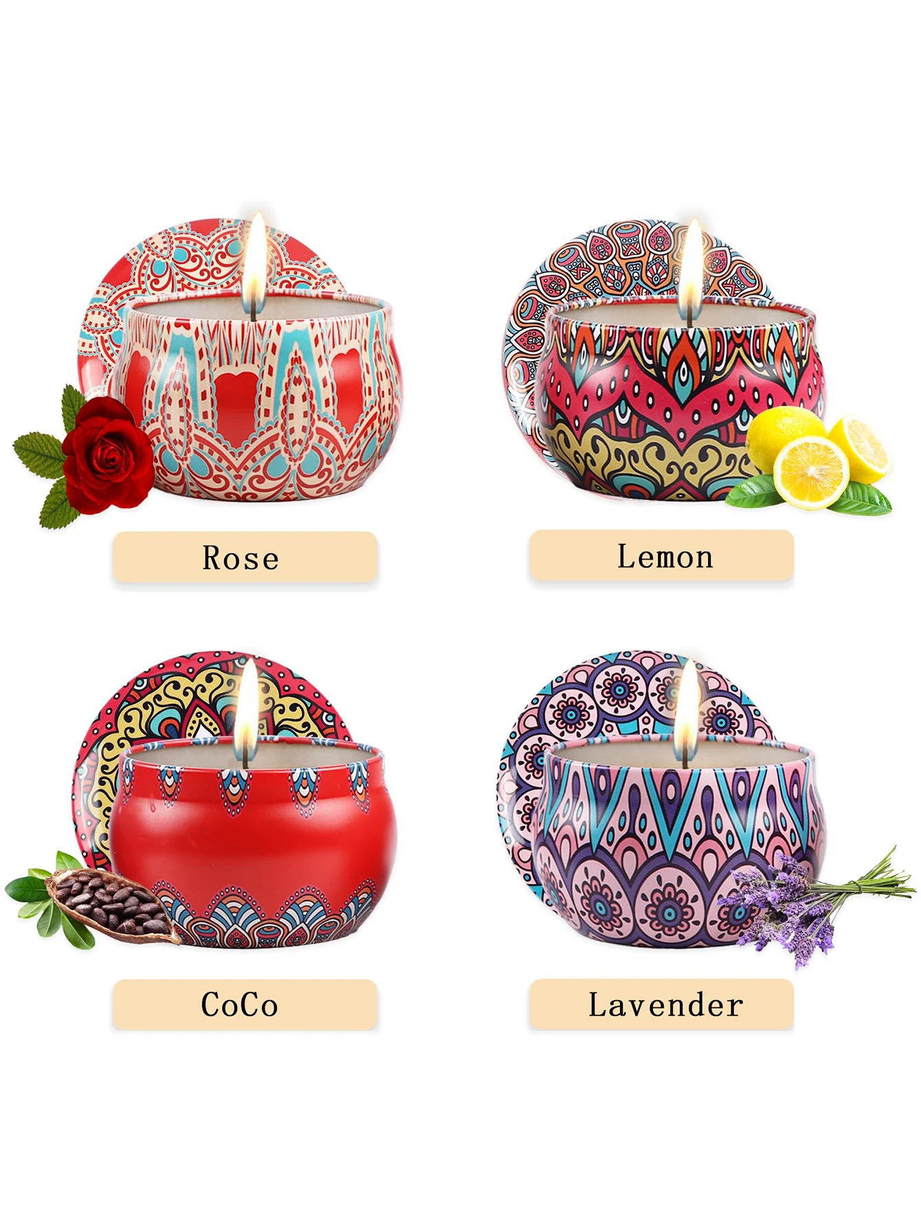 Coffret cadeau parfumé ci-aprè - Scented Candle Set avis et prix