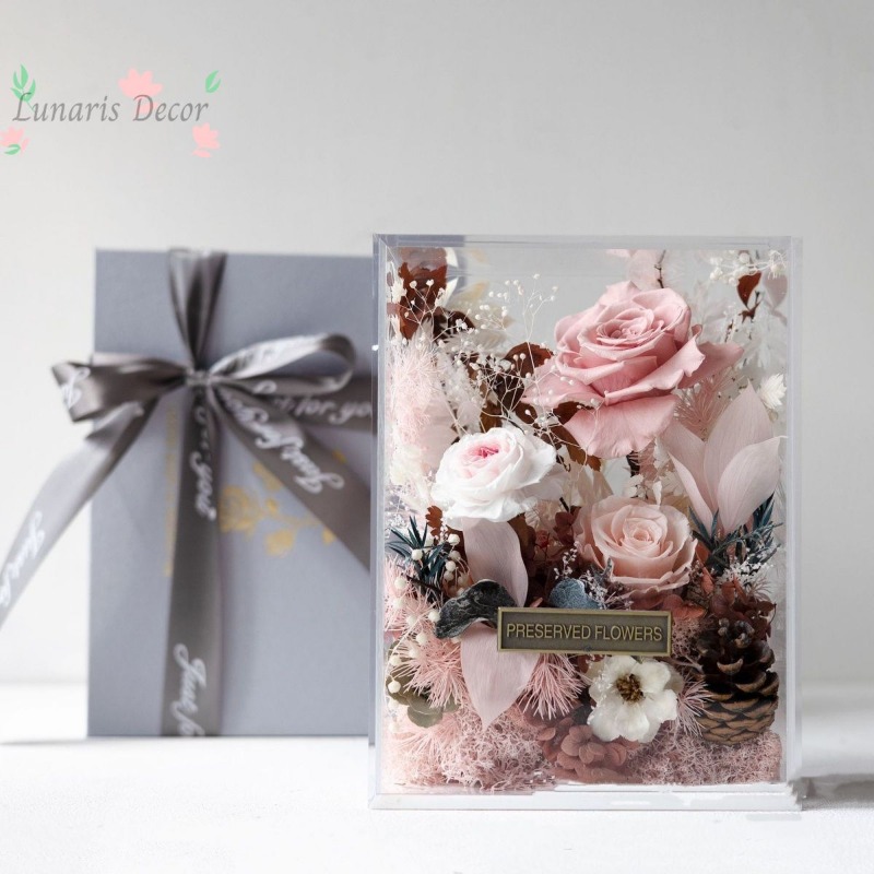 Boîte à fleurs premium, fleur  - Home Decor Express avis et prix