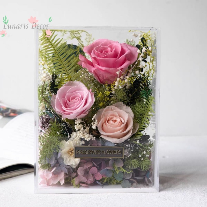Boîte à fleurs premium, fleur  - Home Decor Express avis et prix