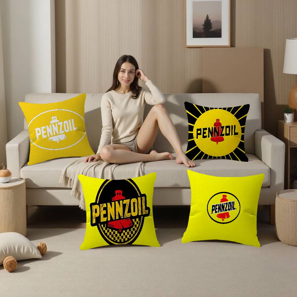 Housse de coussin avec logo PE - Home Decor Logo Design avis et prix