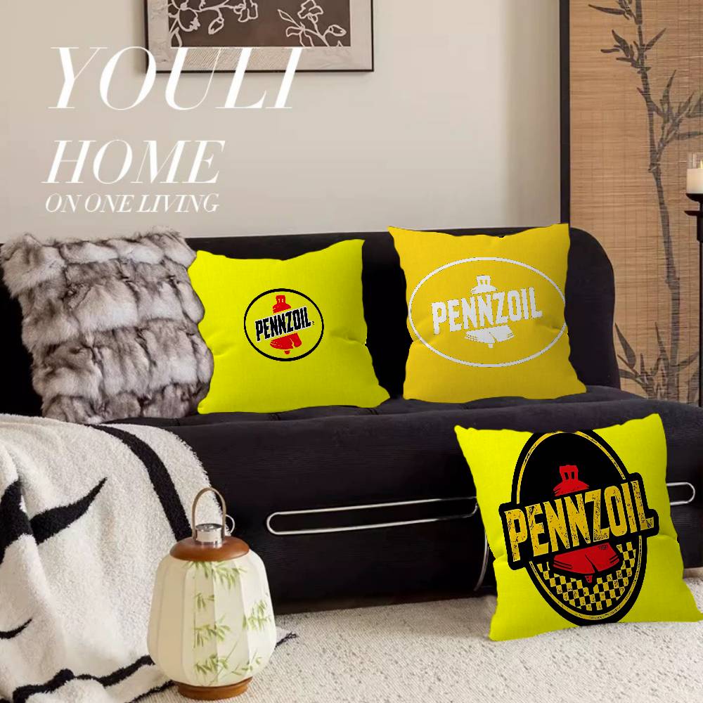 Housse de coussin avec logo PE - Home Decor Logo Design avis et prix