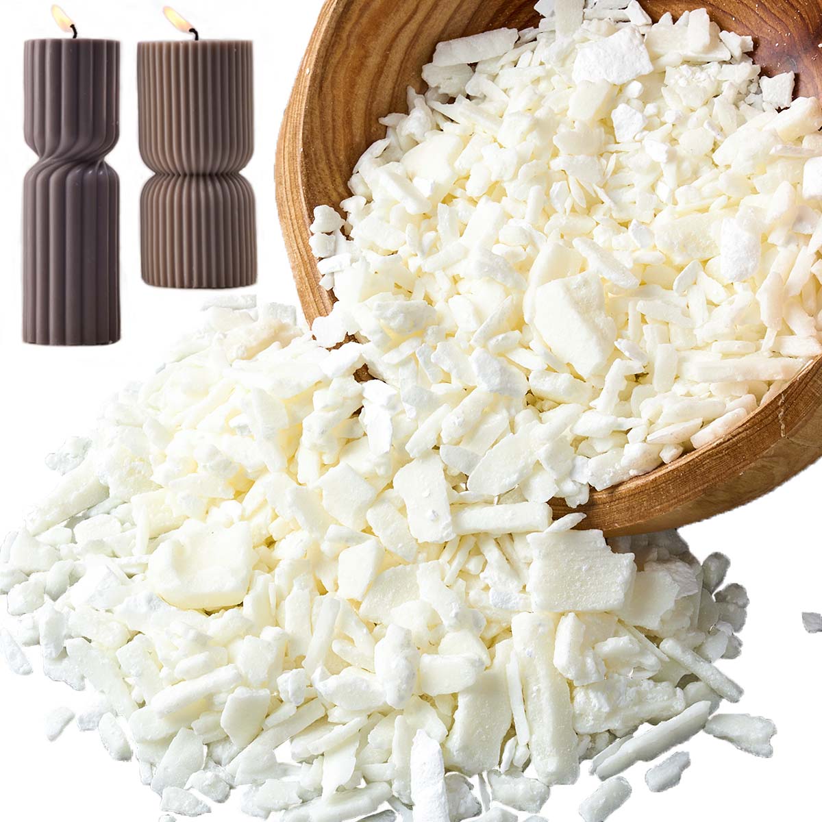 Cire de soja blanche Pure de 1 - Scented Candle Set avis et prix