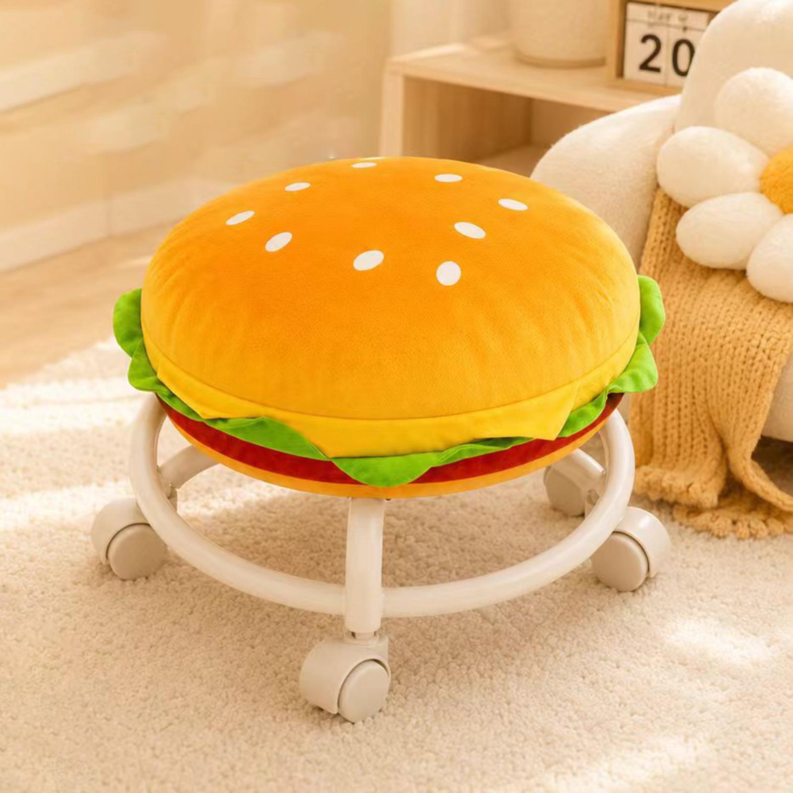 Tabouret à roulettes Hamburger - Home Decor On Wheels avis et prix