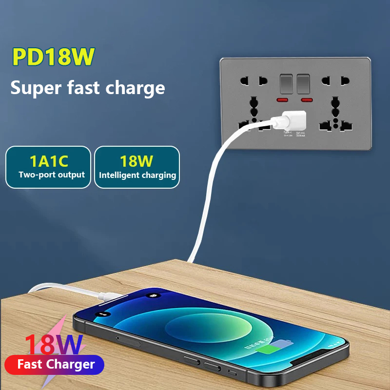 UK 13A avec USB type-c 18W pri - Home Decor Uk avis et prix
