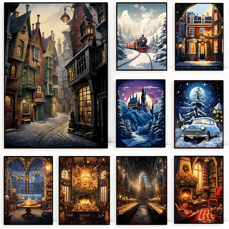 Impression sur toile « Château - Home Decor Express avis et prix