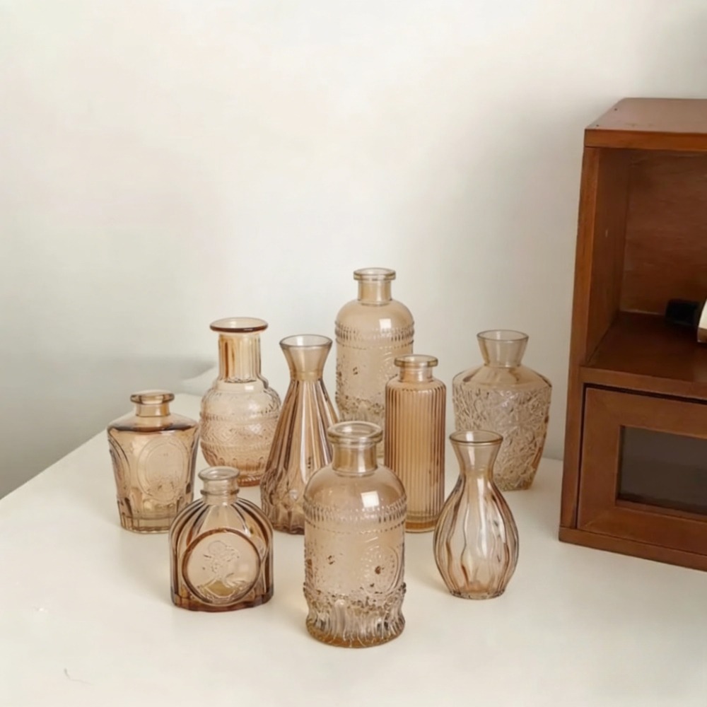 Lot de 10 mini-vases en verre  - Terrarium Glass Bottle avis et prix