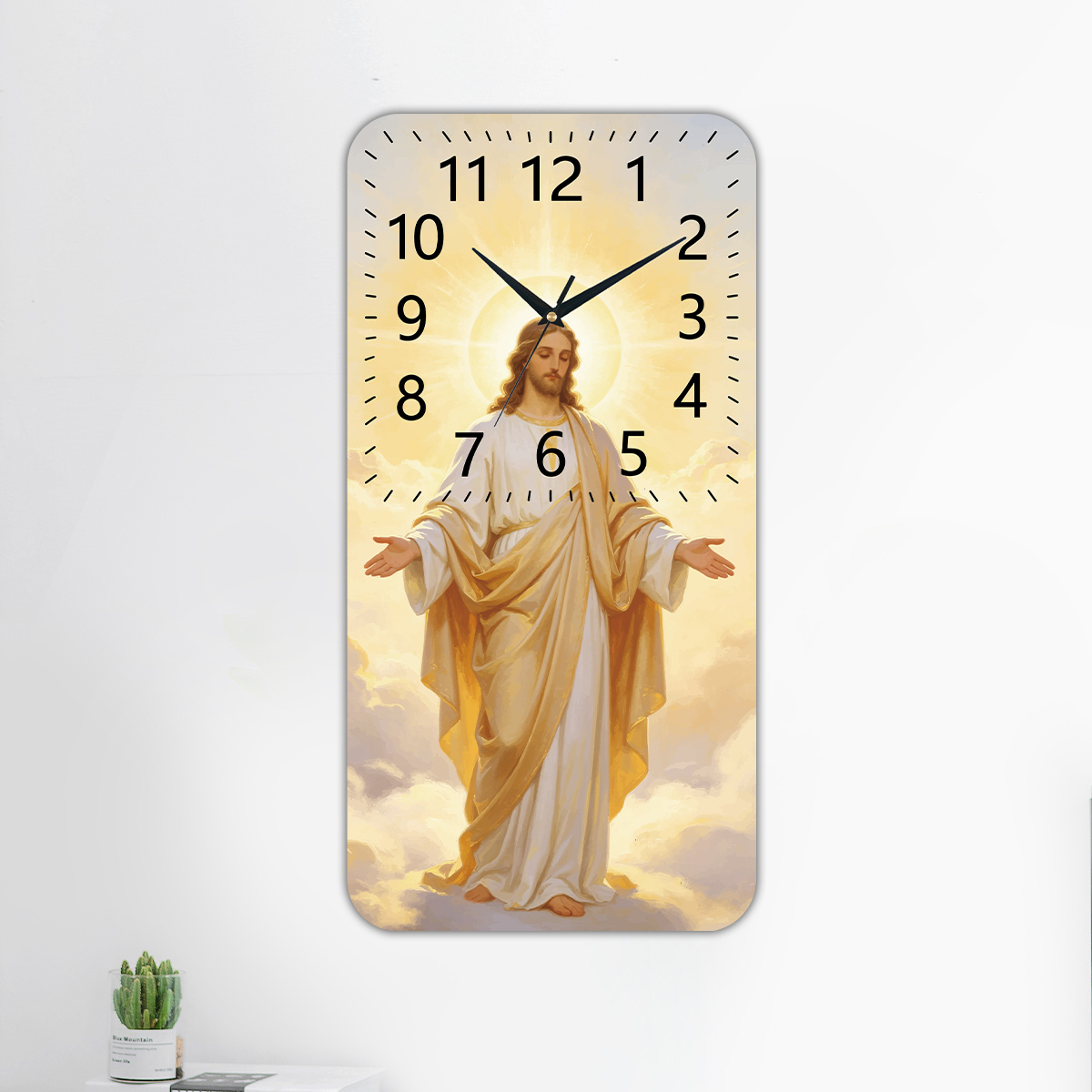 1 pièce Horloge murale rectang - Home Decor Locations avis et prix
