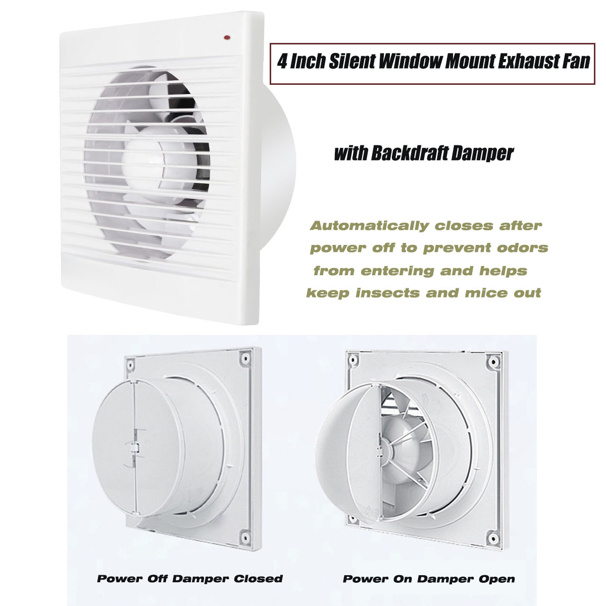 Ventilateur d'extraction silen - Home Decor Uk avis et prix