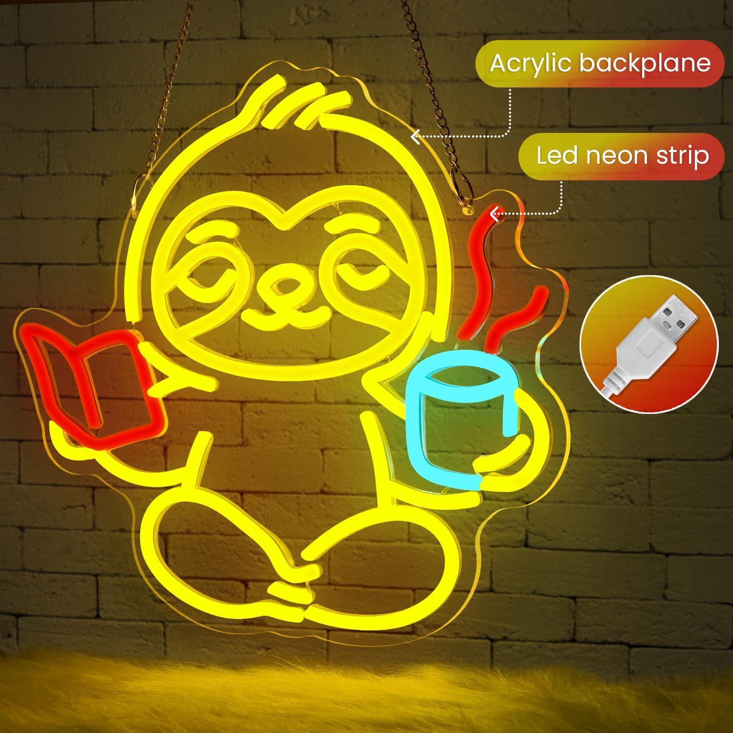 Lampe néon LED USB à intensité - Home Decor Light avis et prix