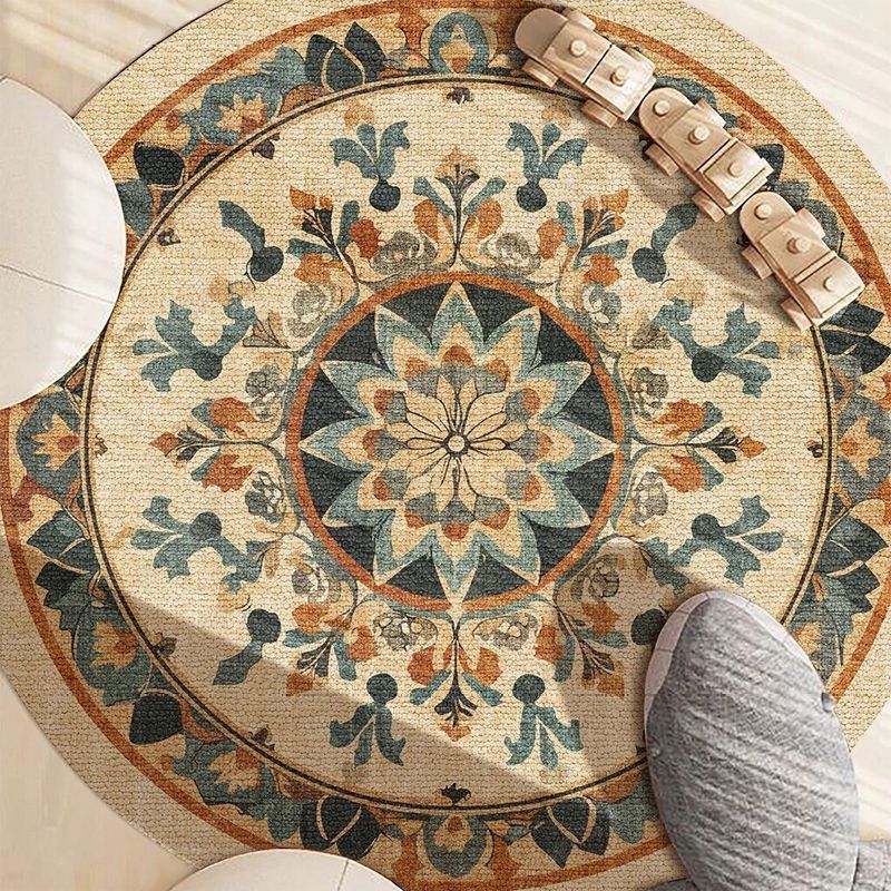 Tapis rond Mandala de style et - Home Decor Ig avis et prix