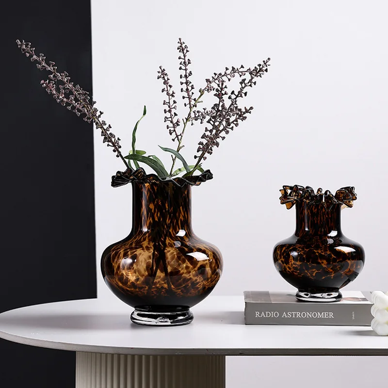 Vase en verre créatif à imprim - Terrarium Glass Bottle avis et prix