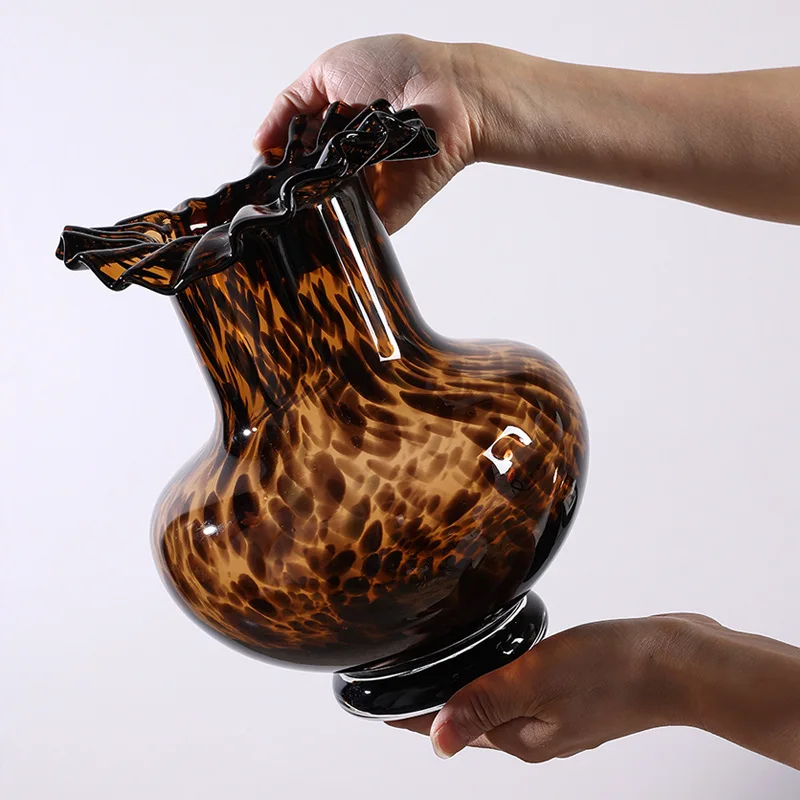 Vase en verre créatif à imprim - Terrarium Glass Bottle avis et prix