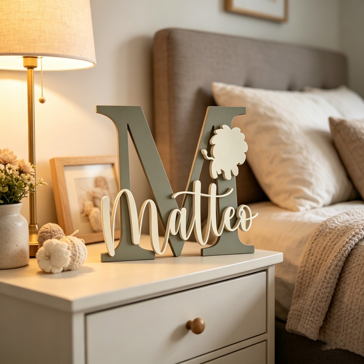 1 plaque nominative en bois pe - Home Decor Diy avis et prix