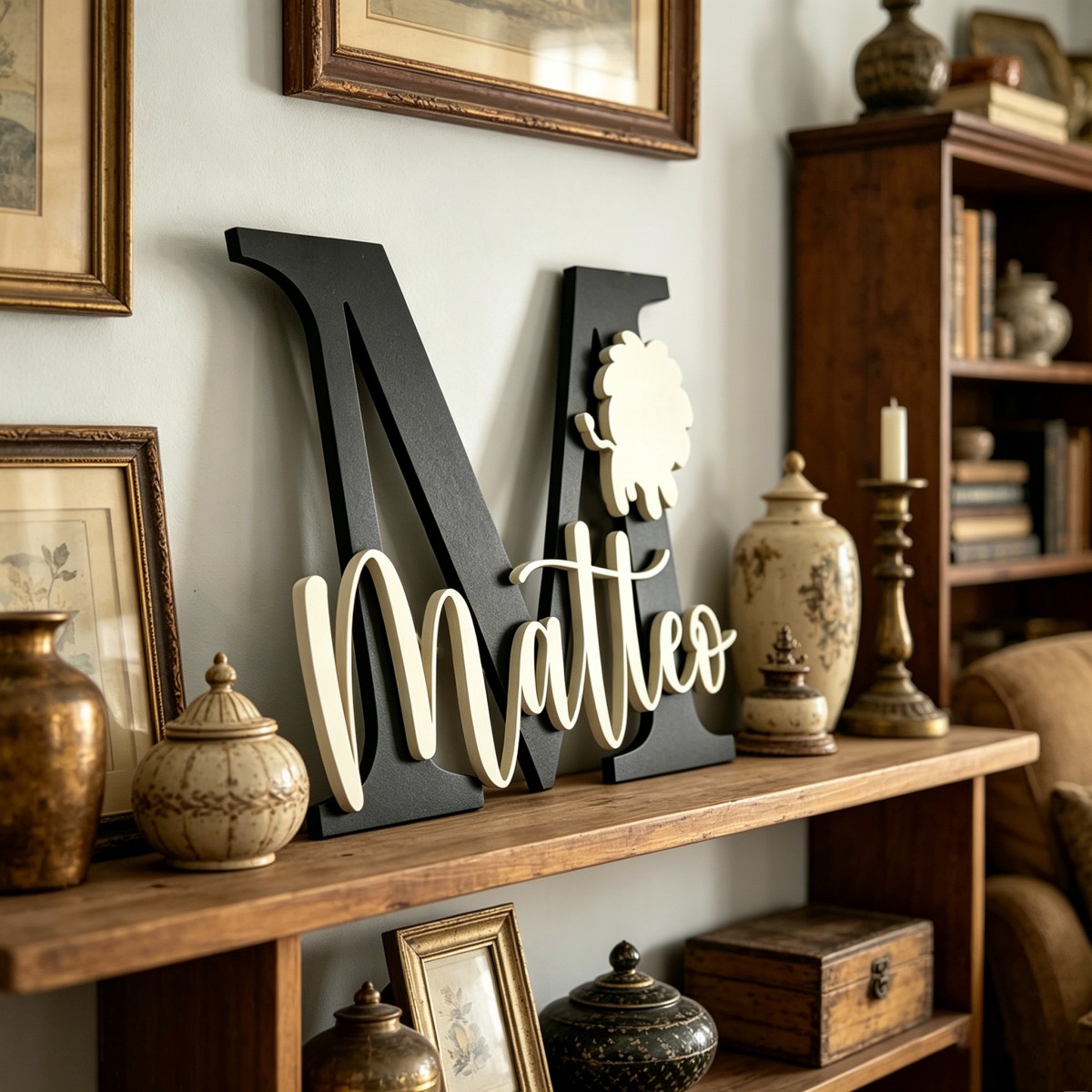 1 plaque nominative en bois pe - Home Decor Diy avis et prix