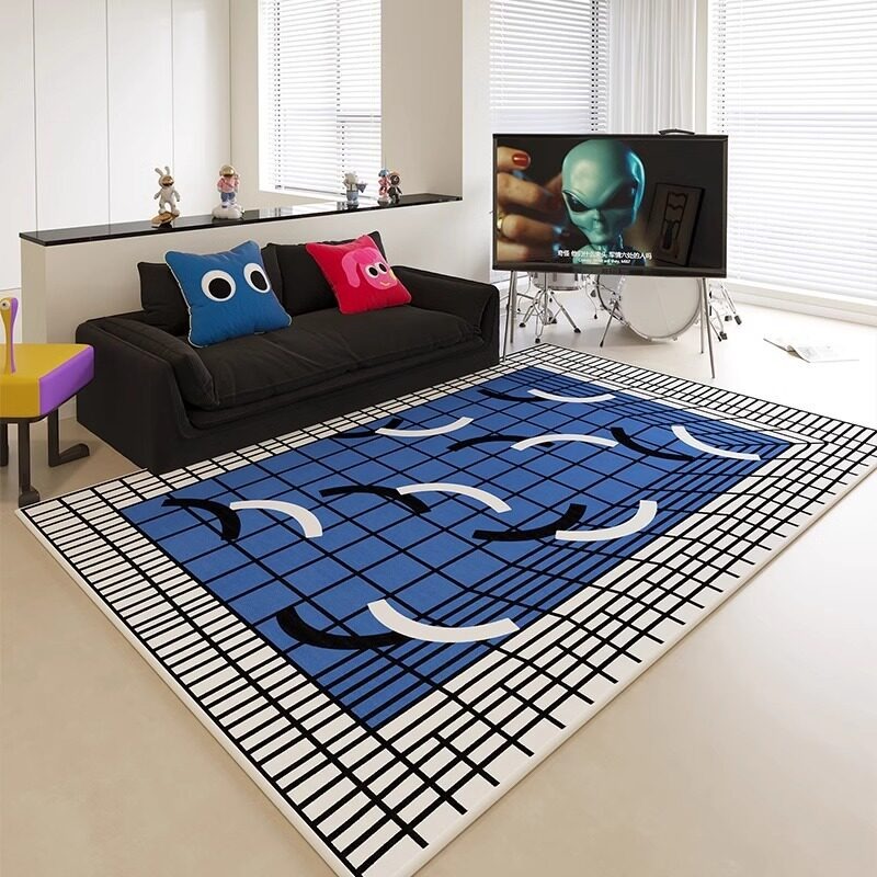 Tapis de salon à imprimé abstr - Home Decor Ig avis et prix
