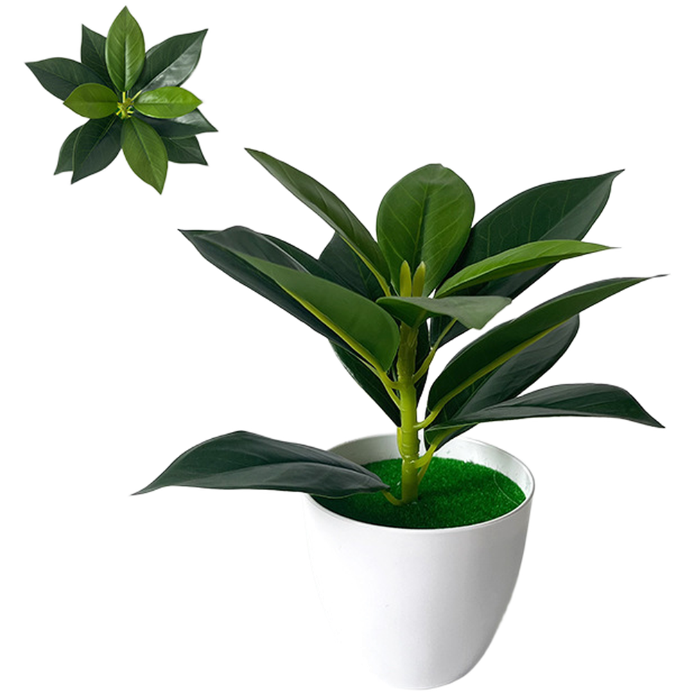 Plante artificielle verte en p - Home Decor Locations avis et prix