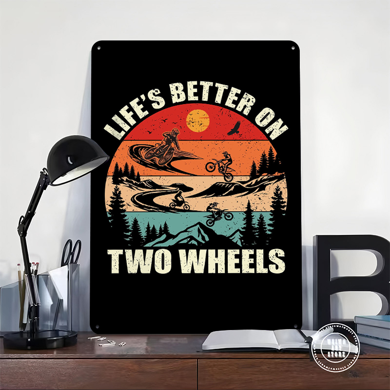 Affiche en métal « Life's Bett - Home Decor On Wheels avis et prix