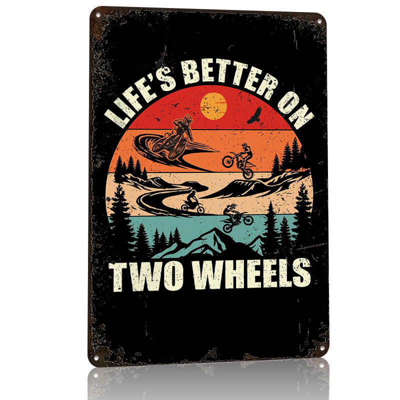 Affiche en métal « Life's Bett - Home Decor On Wheels avis et prix